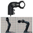 thumbnail image 6 of Bike Adjustable Stem -60 degree Degree to 90 Degree Aluminum Alloy Stem Handlebar Stem for Mountain Bike, Road Bike, , Cycling - 31.8x70mm, 6 of 9