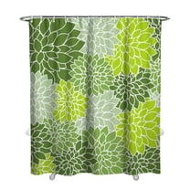 Extra Long Boho Shower Curtain 72x84 Inches - Vintage Floral & Tropical Leaves Pattern, Waterproof Bohemian Bathroom Decor with 12 Hooks, Tribal Rustic Style