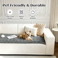 thumbnail image 6 of WETRBWEH Couch Cover for Pets, Non Slip Pet Couch Covers Protector, Pets Sofa Mat Couch Cover, Sofa Pad Blanket Furniture, 27"x59", Dark Gray, 6 of 8