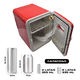 thumbnail image 2 of Mini Refrigerador Virtual Zone Nevera Frigobar Portatil Rojo, 2 of 6
