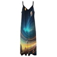thumbnail image 3 of Galaxy Star Outer Space Sleeveless Dress Woman Fashion Long Dresses Women's Summer Suit Dress Summer 2025 Women, 3 of 6