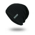 thumbnail image 2 of Unisex Knit Cap Hedging Head Hat Beanie Cap Warm Outdoor Fashion Hat BK, 2 of 4