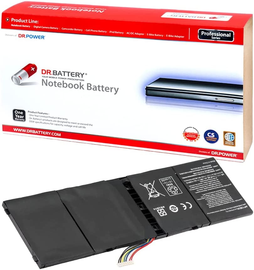 Batteria Ricambio Per Acer Aspire ES1-511, V5 E V7 Series – Modelli Compatibili AP13B3K/AP13B8K – 15V 53Wh, Li-ion, Garanzia 12 Mesi - 3