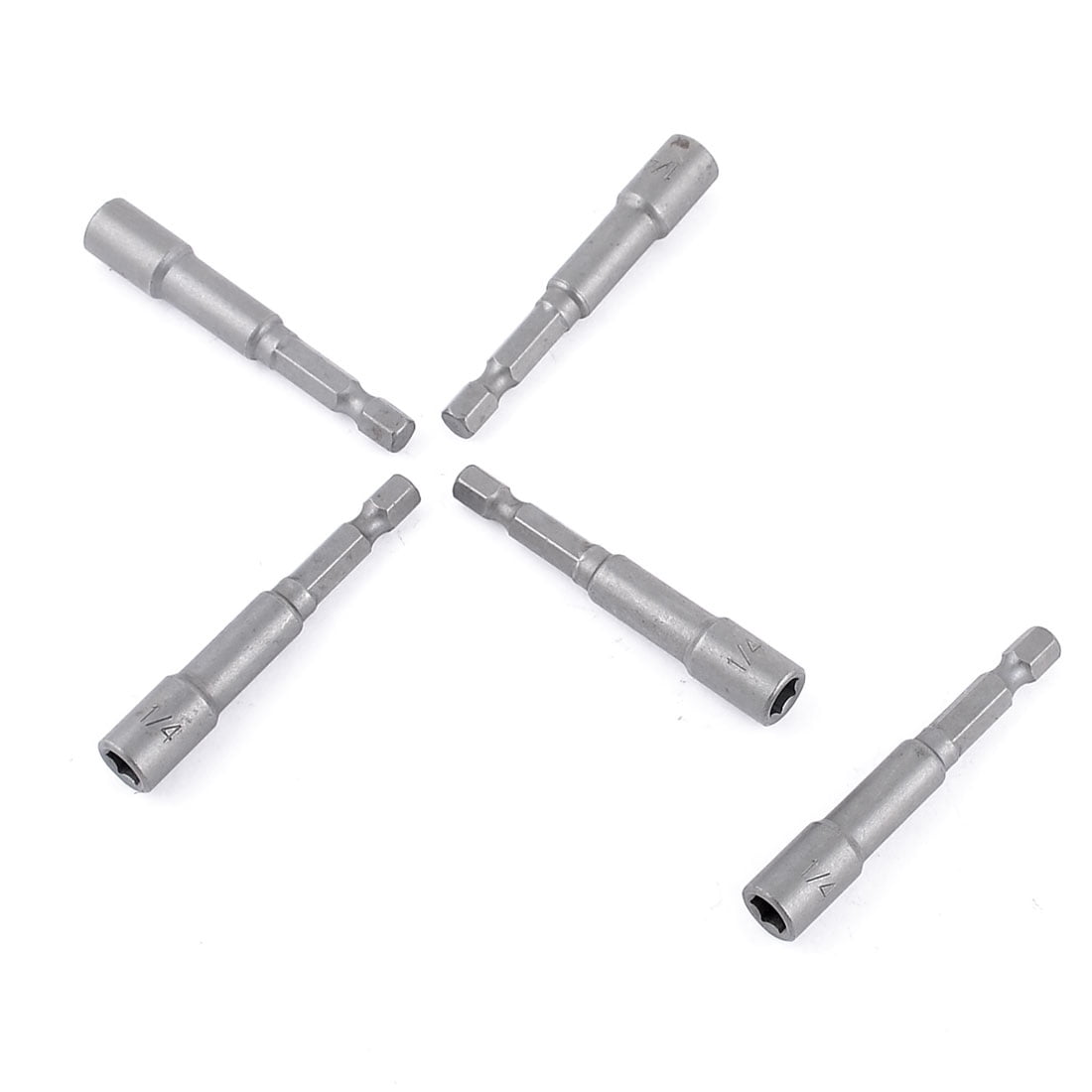 Hex Shank 11mm Socket Metal Magnet Nut Driver Setter Gray 65mm Long 602451218050 