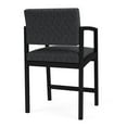 thumbnail image 5 of Lesro Lenox Steel Fabric Hip Waiting Room Guest Chair in Black/Adler Nocturnal, 5 of 5