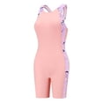 thumbnail image 4 of OGLCCG Girls One Piece Swimsuit Kids Sport Competitive Bathing Suit Teens Athletic School Boyleg Swimming Swimwear 5-15 Years, 4 of 8