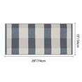 thumbnail image 6 of PiccoCasa 6Pcs 100% Cotton Kitchen Dish Towel 13" x 29" Blue  Plaid, 6 of 7