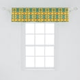 thumbnail image 2 of Ambesonne Abstract Valance Pack of 2, Vintage and Ethnic Art, 54"X12", Multicolor, 2 of 2