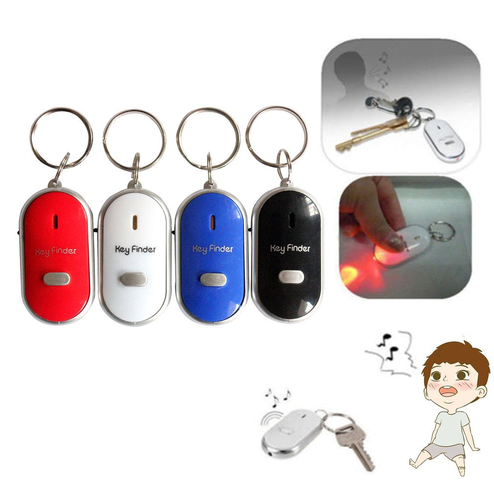 Details about   Keyring Locator Whistle Sound Control Anti-Lost LED Key Finder Keychain Tracker 