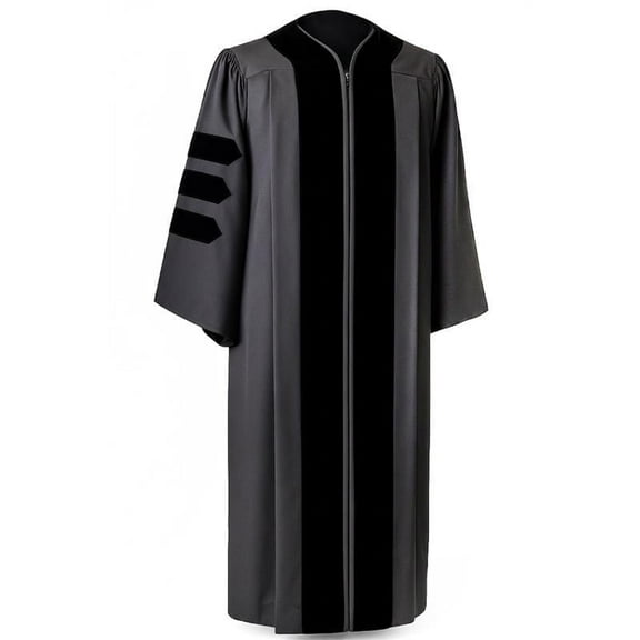 CLERKMANS Graduation Cap Gown, Academic & Judicial Robes, Unisex Adult Big & Tall