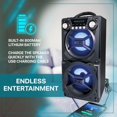 thumbnail image 4 of Parlante portátil Curtis LEDVANCE Bluetooth con doble subwoofer, 4 of 6