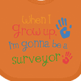 thumbnail image 4 of Inktastic Surveyor Future Boys or Girls Baby Bib, 4 of 4