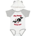 thumbnail image 3 of Inktastic My Auntie Loves Me Orca Family Boys or Girls Baby Bodysuit, 3 of 5