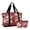 Baseball Print Design2, variant on Dry Wet Separated Sports Duffel Handbag Bags, Gym Crossbody Bag with Detachable Strap/Cosmetic Pouch, Vintage Dinosaur Collage