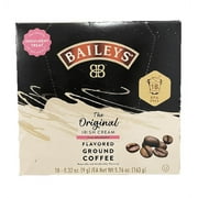Baileys The Original Irish Cream Non Alcoholic Flavored Ground Coffee Pods 18 ct