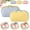 Blue + Yellow, variant on 3 in 1 Portable Travel Underwear Storage Bag, Underwear Travel Bag, Bra Organizer for Travel, Large Capacity Multi-Layer Design, Bra Panties Socks Storage, for Outdoor Business