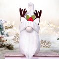 thumbnail image 4 of Xihbxyly Ofertas Diarias Muñeco de Navidad Nuevo Sin Rostro, Gorro Curvo de Punto, Muñeco Enano de Pie, Decoración, 4 of 5