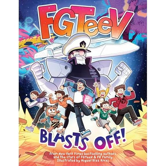 Pre-Owned Fgteev: Blasts Off! (Hardcover) 0063260530 9780063260535