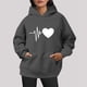 thumbnail image 2 of WILLBEST Sudadera con Capucha y Cordón Ajustable, Estilo Casual, para Mujer, Ideal para Otoño E Invierno, Perfecta para Actividades Al Aire Libre Tallas Grandes, con Estampado de Letras Chica​​, 2 of 6