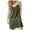 Army Green dresses for women 2023, variant on Wycnly Dresses for Women Vintage Cotton Linen Loose Spaghetti Strap Mini Dresses with Pocket V-Neck Sleeveless Solid Summer Short Formal Dress Beige l