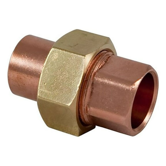 Thrifco Plumbing 5436225 1/2 C X C Cast Copper Union