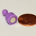 thumbnail image 3 of 24 Ct. NeoPin® Purple Magnetic Push Pins - Super Strong Neodymium Magnets. Great for Magnetic Whiteboards, Refrigerators, other Applications, 3 of 3