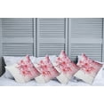 thumbnail image 2 of Ambesonne Floral Throw Pillow Cover 4 Pack, Cherry Blossom Petals, 16", Pale Pink White, 2 of 7