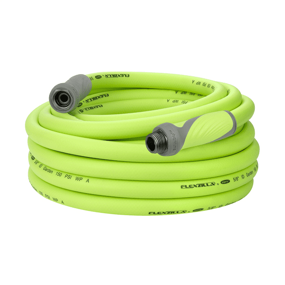 Flexzilla® SwivelGrip® Garden Hose, Hybrid Polymer, 5/8" x 50', ZillaGreen