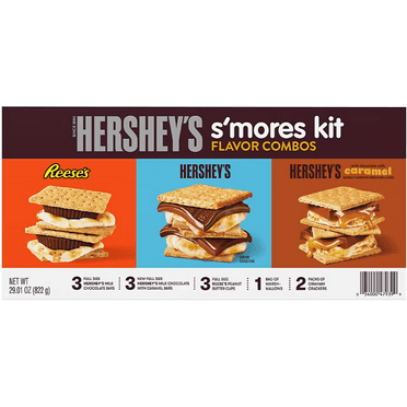 Hershey's S'mores Kit Flavor Combos, 3 Pack, 29.01 oz