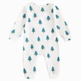 thumbnail image 6 of 6-12 Months Unisex Infant Fall Winter Romper,Full Side Diagonal Snap Closure Cute Bodysuit,Thick Soft Thermal Cotton Baby Jumpsuit for Newborn 3 6 9 12 18 Months,White, 6 of 9