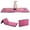 Pink, variant on CL.HPAHKL Folding Gymnastics Mat 2'x6'x2'' Portable Lightweight Tumbling Mat for Kids Adults Yoga Home Gym Fitness, CM