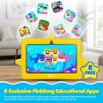 thumbnail image 3 of Contixo Baby Shark Kids Tablet, 7 inch 32GB, Parental Controls, Ages 3-12, 3 of 8