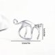 thumbnail image 3 of Stylish Cat Statement Earrings Ear Cuff Earrings Unique Ear Adornments Ear Cuffs Cat Ear Clip Gift for Woman Girls, 3 of 4