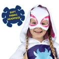 thumbnail image 2 of MARVEL’S GHOST-SPIDER TODDLER COSTUME - Hooded Jumpsuit with Fabric Mask , 2 of 4