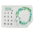 thumbnail image 1 of 1pc Baby Milestone Blanket Newborn Monthly Milestone Blanket Photo Prop, 1 of 9