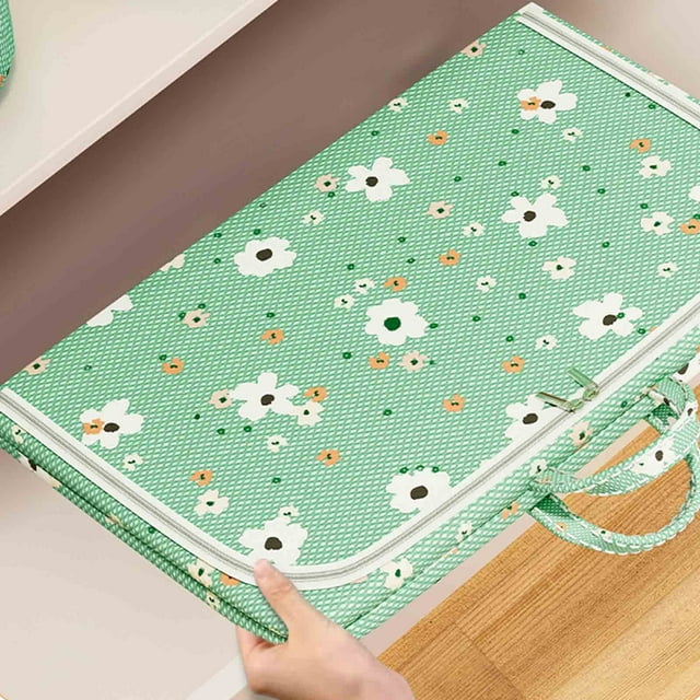 Sac de Rangement sous Vide, Sacs de Rangement pour Vêtements Grande Capacité avec Poignée Sac de Rangement Grande Capacité Seau de Rangement Pliable pour Couette Couverture Sacs de Rangement sous Vide