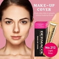 thumbnail image 3 of Dermacol - Mini base de cobertura completa 13G maquillaje líquido base mate con SPF 30 base impermeable para pieles grasas, acné y bolsas debajo de los ojos Productos de maquillaje de larga duración S, 3 of 8