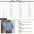 thumbnail image 3 of Womens Shirts Summer Blouses Casual Tops Batwing Sleeve Pocket Patched Shirt Casual Work T Shirts Double Layer Wrinkled Fabric Womens Tops, 3 of 5