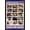 Black Framed Version, variant on Friends 30th - Watching Again Wall Poster, 22.375" x 34" Framed