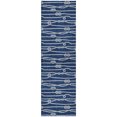 thumbnail image 2 of Addison Rugs Dream Shag Premium Machine Washable Transitional Rope Navy Runner Rug, 2'3" x 7'6", 2 of 8