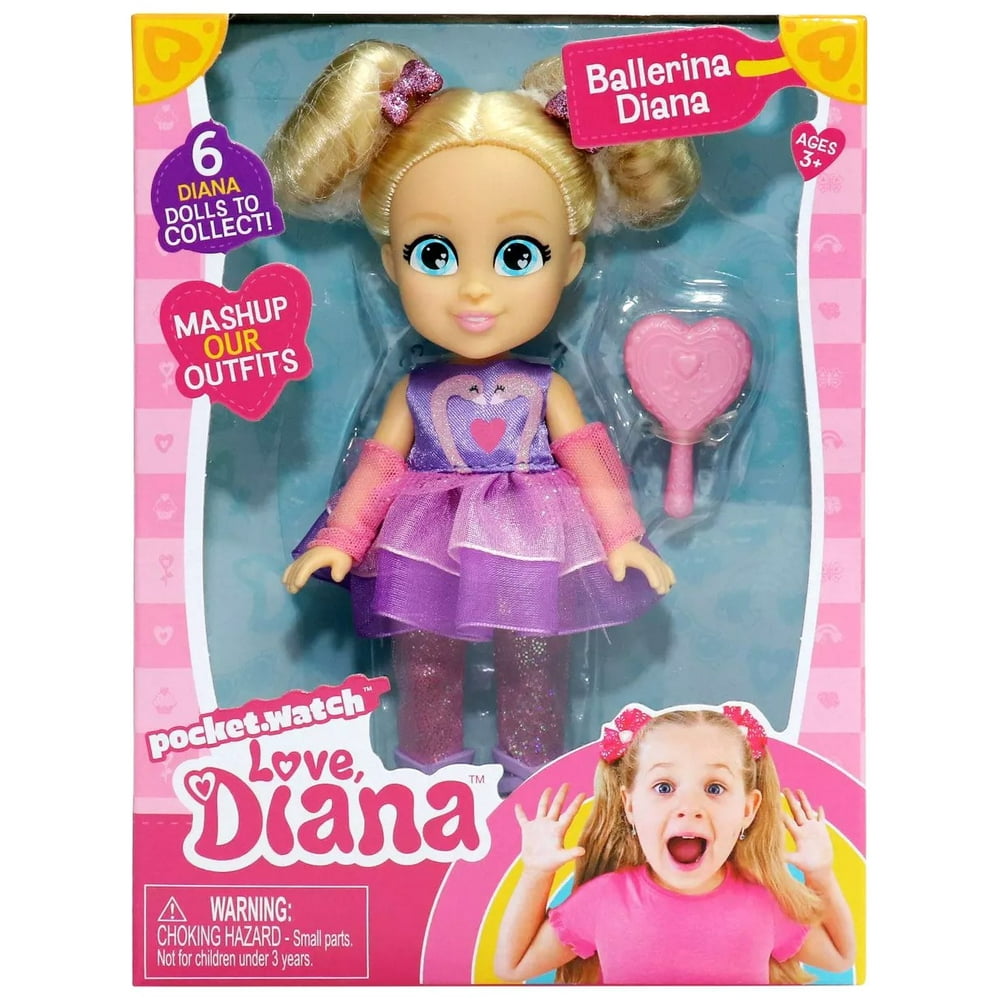 Love, Diana Ballerina DIana Doll - Walmart.com - Walmart.com
