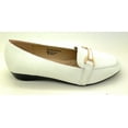 thumbnail image 2 of Solid Slipon with Matching Buckle Wedge Flat, 2 of 4
