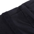 thumbnail image 2 of Minnieouse Pantalones cortos de encaje Pantalones de pierna ancha Traje de verano Artesanía Moda al aire libre Ocio Accesorios de dama Elástico Prendas para la parte inferior del cuerpo Negro L, 2 of 6