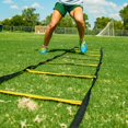 thumbnail image 3 of Nylon Fabric Ladder with Metal Slat Inserts w/Carry Bag, 3 of 6