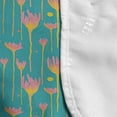 thumbnail image 4 of Floral Microwave Oven Cover, Abstract Spring Flower Watercolor Painted Splash Illustration, Water Resistant Organizer with Pockets for Kitchen, 36" x 12", Dark Seafoam Mustard, by Ambesonne, 4 of 4
