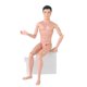 thumbnail image 2 of Muñeco Masculino Articulado SASKATE 30 cm Nude, 2 of 4
