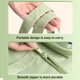 thumbnail image 5 of Bolso de Lona Pandas, Bolsa para Documentos de Gran Capacidad, Portátil, Impermeable, Verde, Organizador Multicapa Resistente a Desgarros | Uso Diario En La Oficina, El Estudio y Los Viajes, 5 of 6