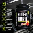 thumbnail image 4 of NutraBio Super Carb - Complex Carbohydrate Supplement Powder - Cluster Dextrin and Electrolytes for Performance Enhancement & Muscle Recovery - Raspberry Lemonade, 30 Servings, 4 of 9
