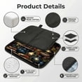 thumbnail image 4 of Library Books Magic Cool Foldable Seat Cushion for Bleachers, Stadium Seats, Camping & Outdoor Events, Portable Lightweight Pad with Carabiner, 4 of 6