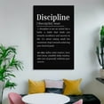 thumbnail image 6 of Discipline Posters Art Print Wall Photo Paint Poster Hanging Picture Family Bedroom Decor Gift 24x36inch(60x90cm), 6 of 6